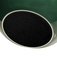 Sintra Double Bulb 10 Inch Tall Ceramic Vase - Shiny Green - Central Designs