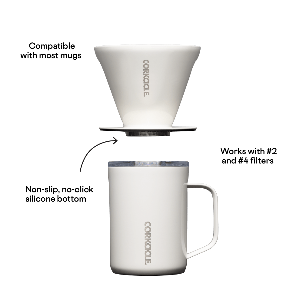 Coffee Pour - over Kit in Oat Milk - Central Designs