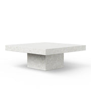 Mixx - Una Square Coffee Table - Ivory Terrazzo - Central Designs