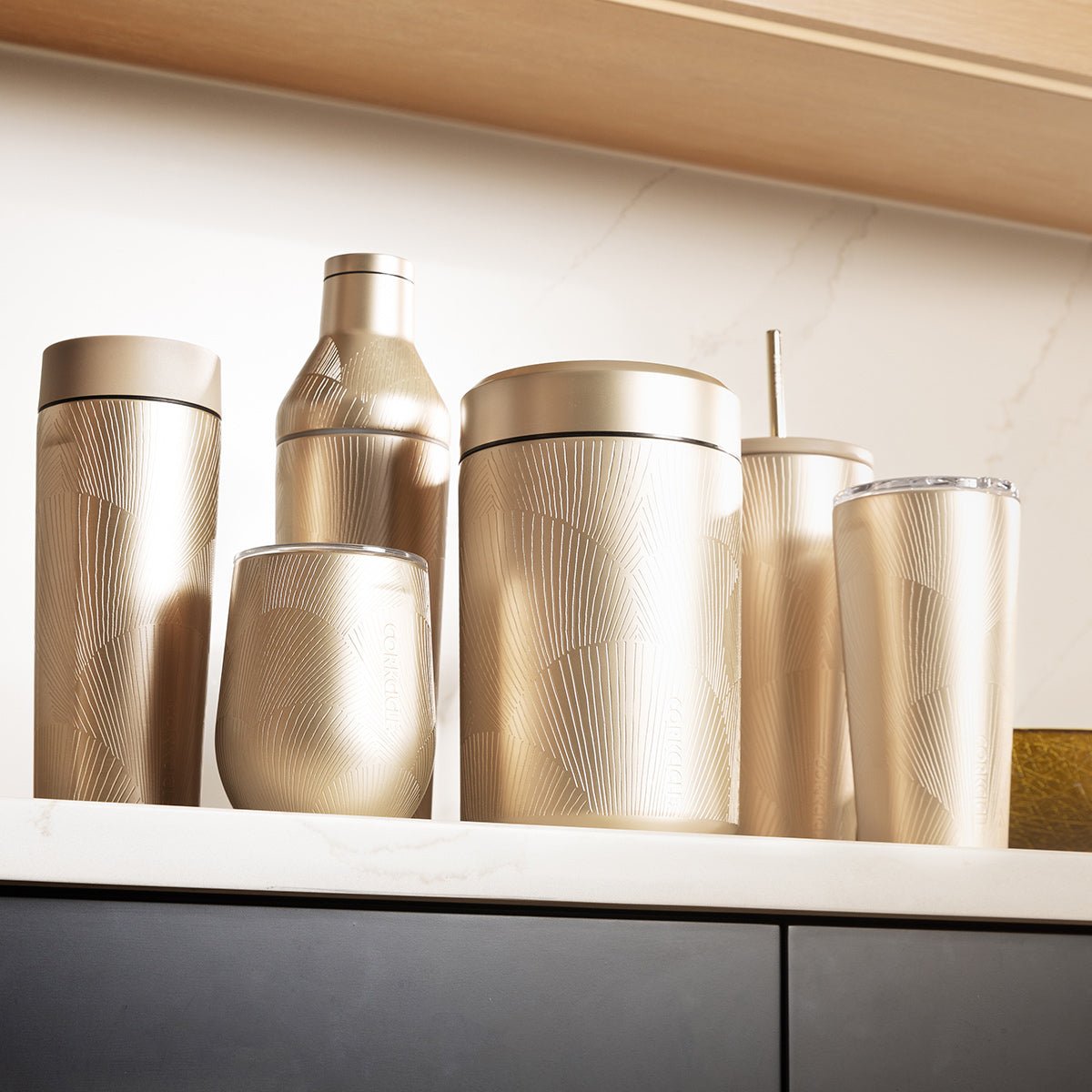 Keep Fresh Canister - 12oz in Champagne Dream - Central Designs