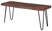 Organic Bench - Matte Brown - Central Designs