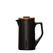 Ceramic French Press in Oat Milk - Central Designs