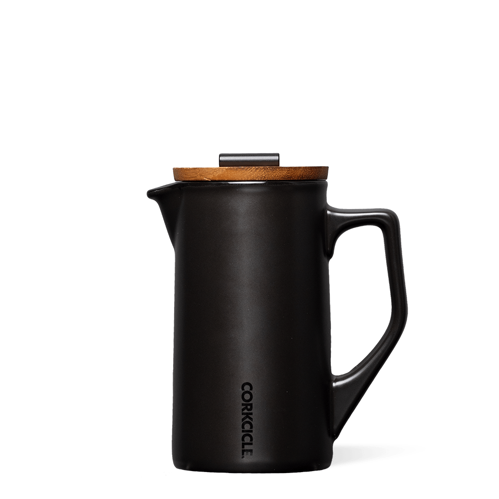 Ceramic French Press in Oat Milk - Central Designs