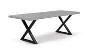 Brooks - X Dining Table Base - Set of 2 - Black - Central Designs