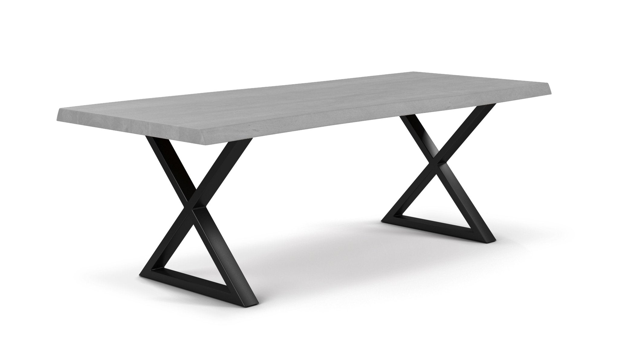 Brooks - X Dining Table Base - Set of 2 - Black - Central Designs
