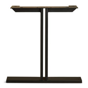 Brooks - T Dining Table Base - Set of 2 - Black - Central Designs