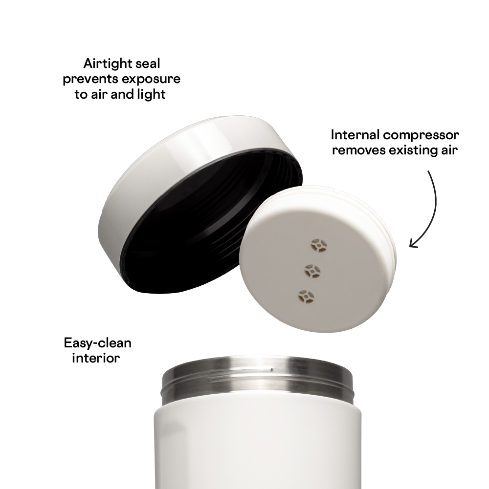 Keep Fresh Canister - 12oz in Ceramic Slate - Central Designs