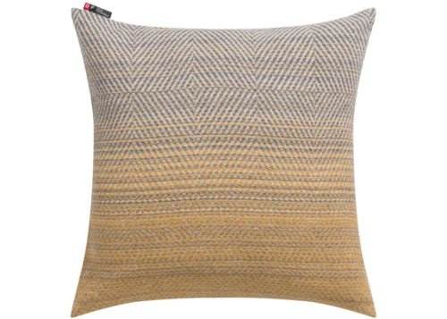 Nova Cushion Cover in Gold Gradient/Herringbone - Central Designs