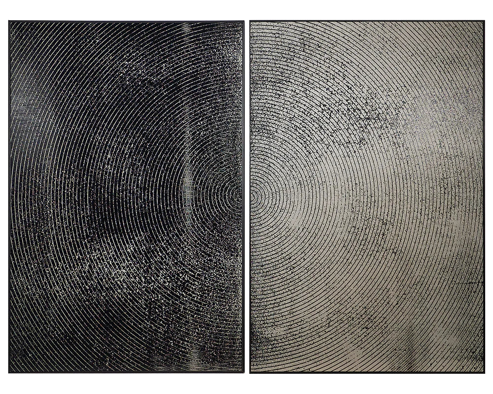 Opposites Attract (set of 2) - 40" X 60"