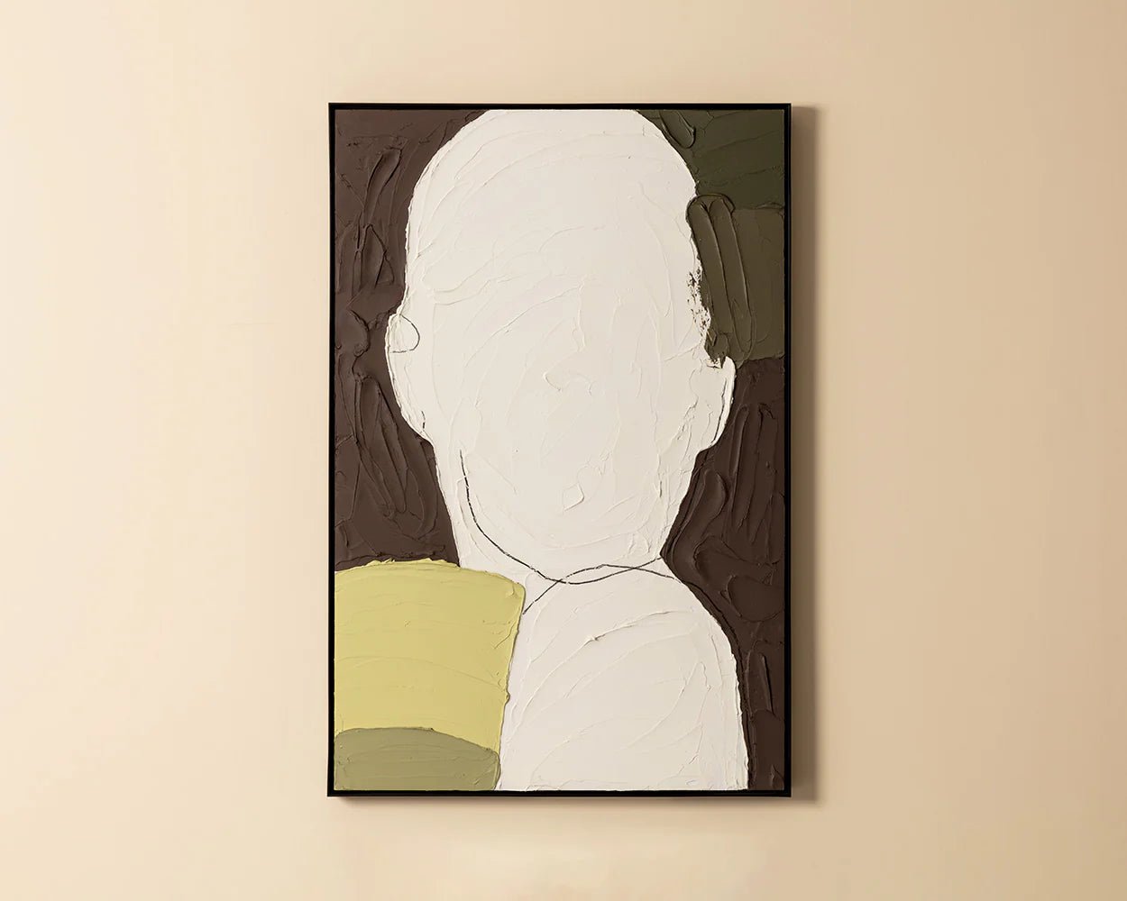 Strike A Pose I - 40" X 60" - Black Floater Frame - Central Designs