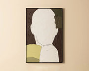 Strike A Pose I - 40" X 60" - Black Floater Frame - Central Designs
