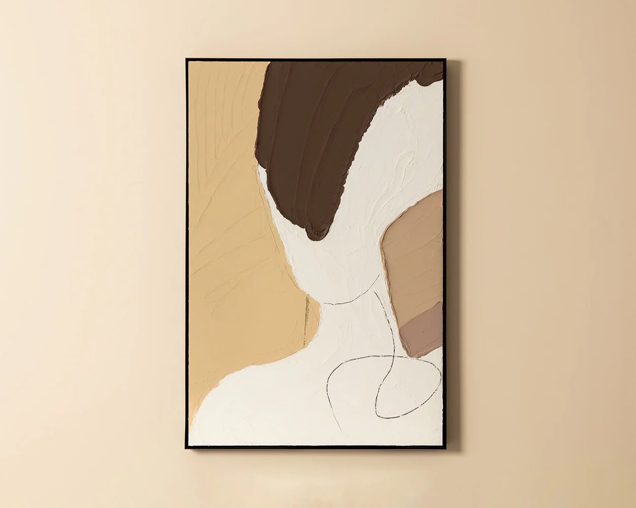 Strike A Pose Ii - 40" X 60" - Black Floater Frame - Central Designs