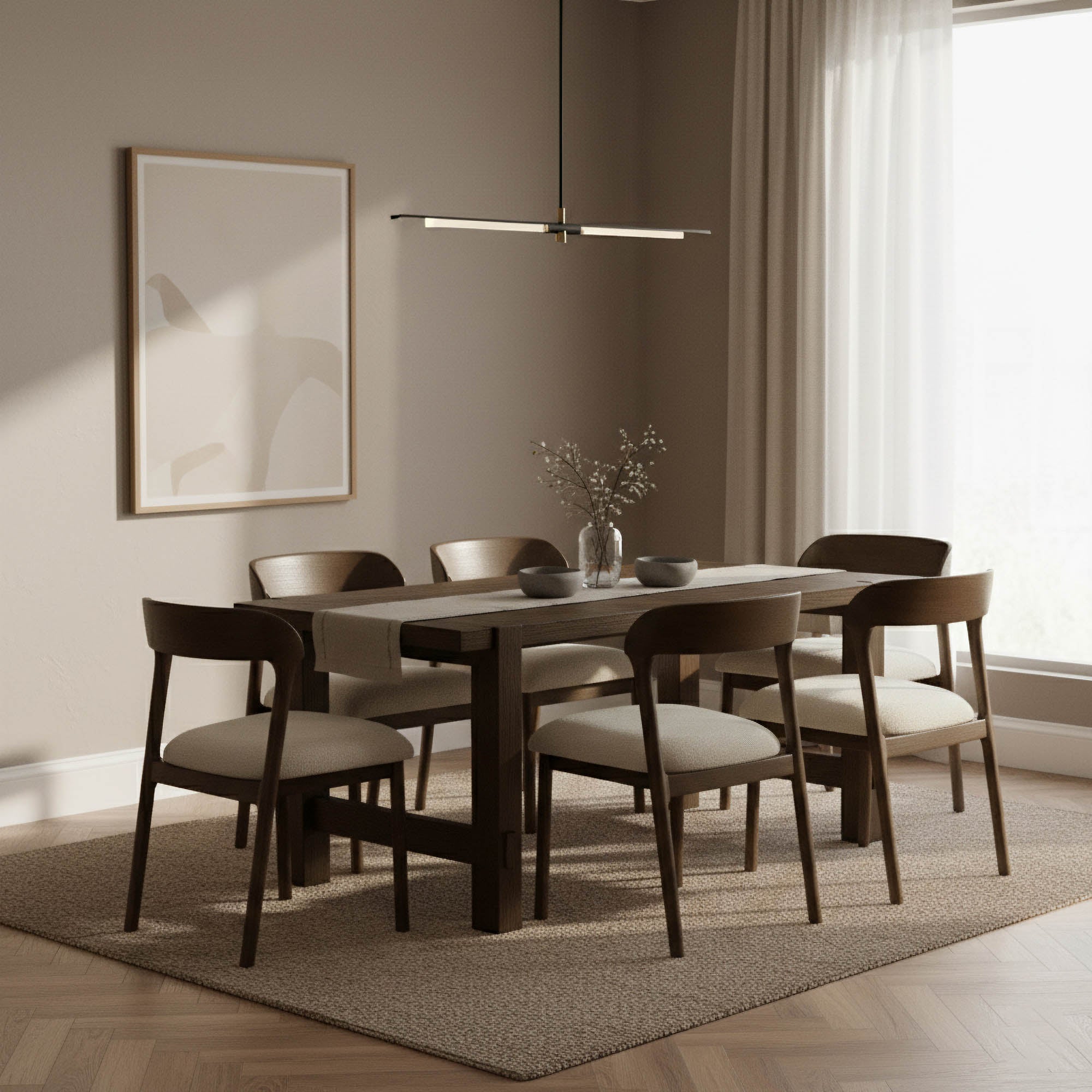 Abstract Dining Table
