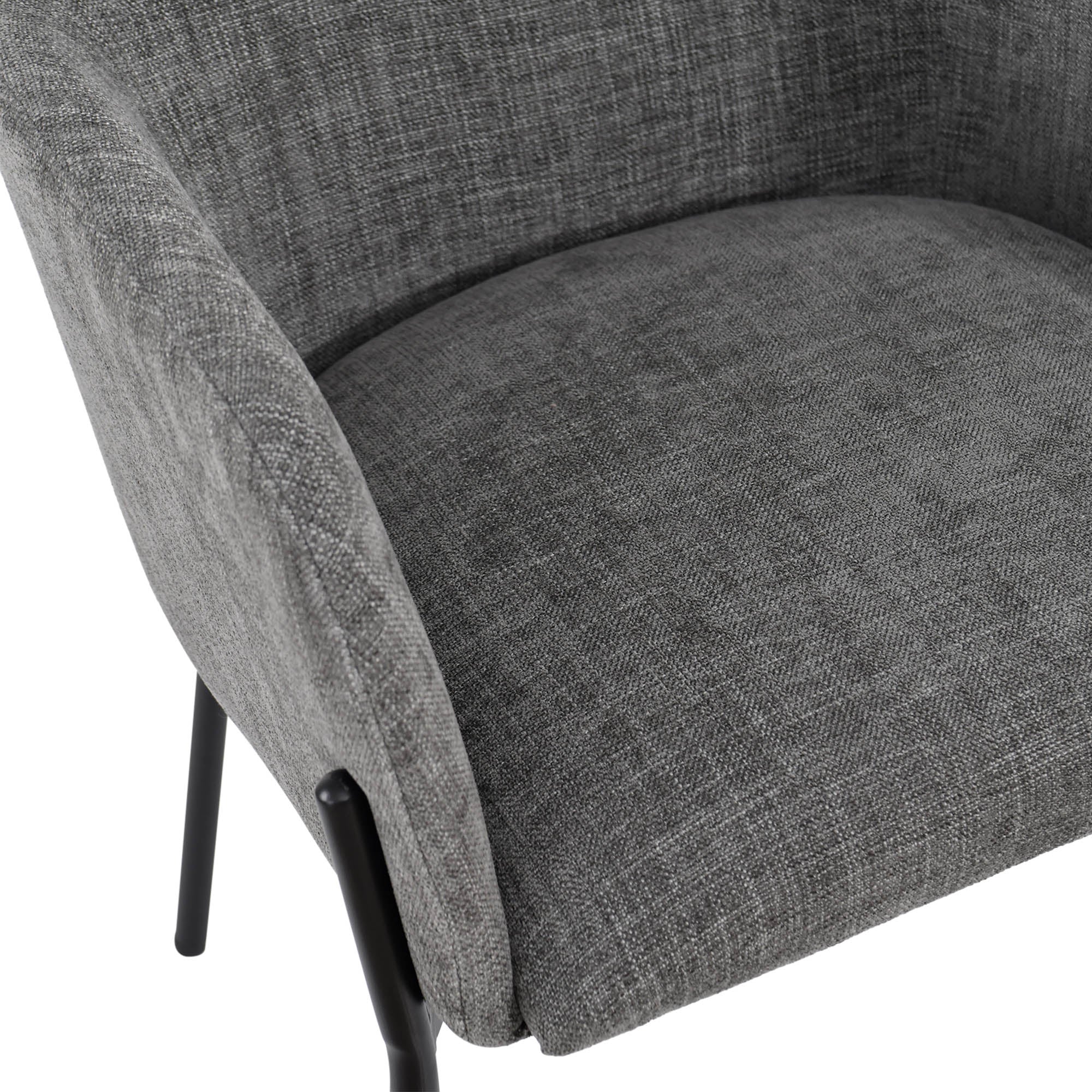 Allegra Dining Chair - Graphite