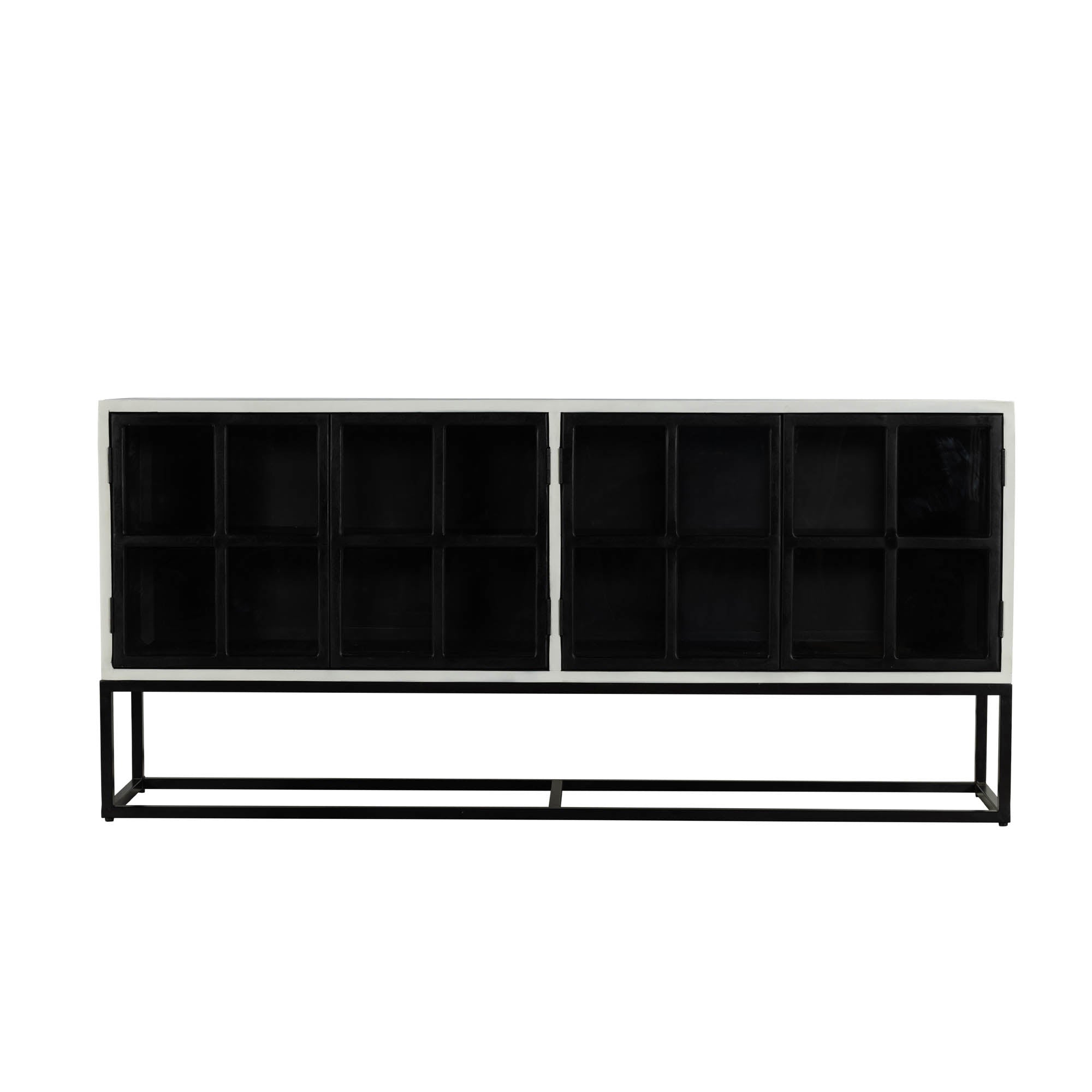Caged Sideboard - White Centre (Limited Edition) - Central Designs