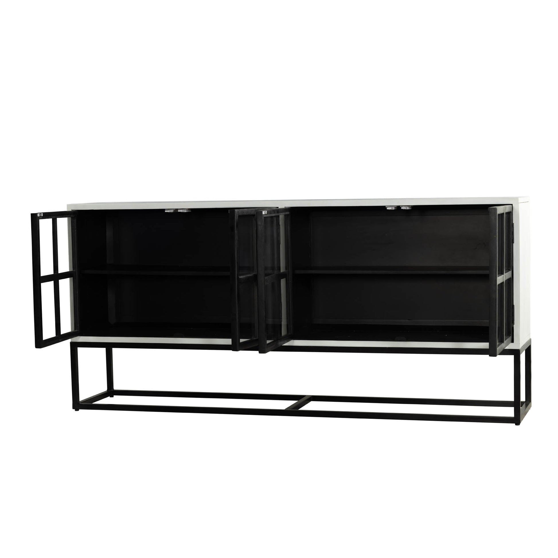 Caged Sideboard - White Centre (Limited Edition) - Central Designs