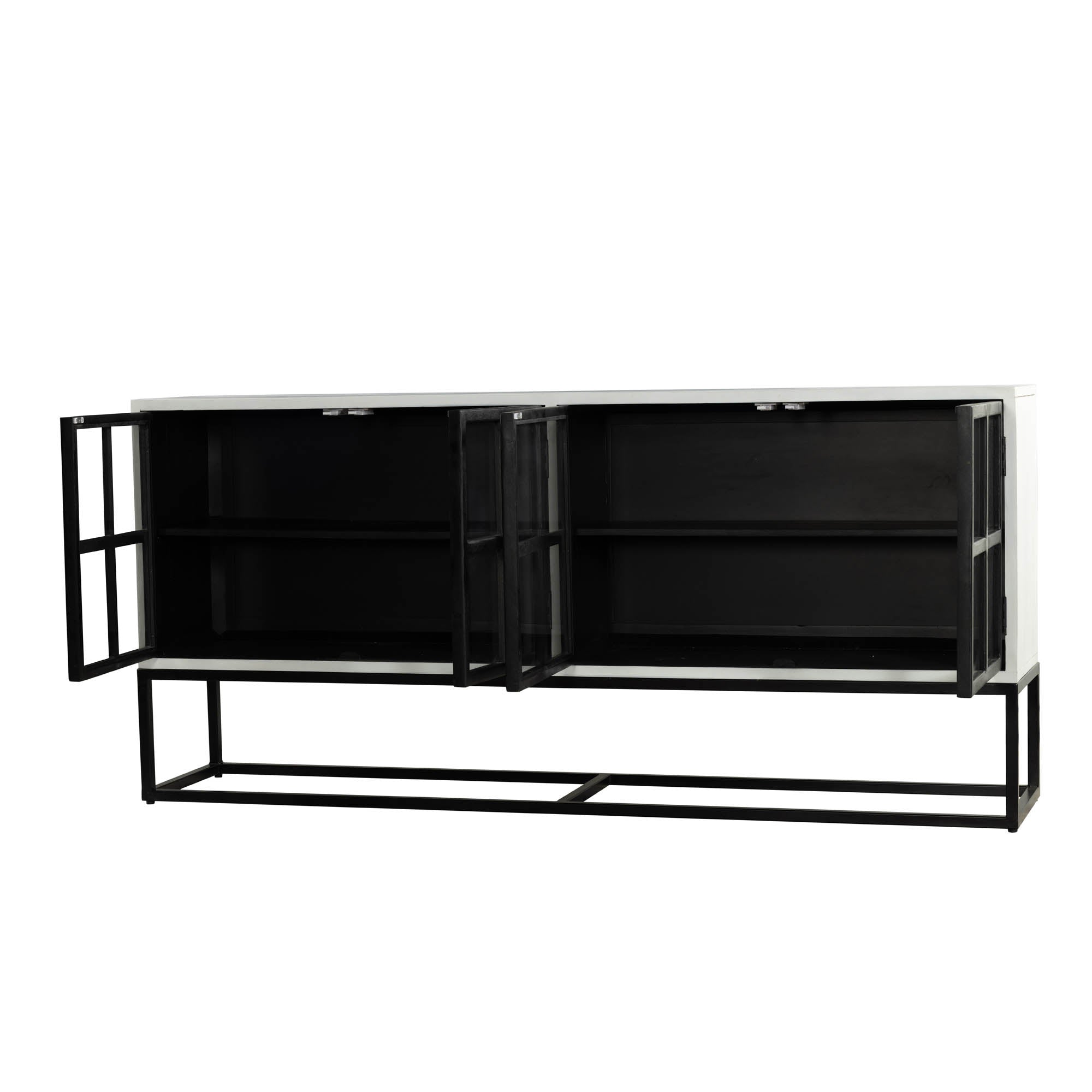 Caged Sideboard - White Centre (Limited Edition) - Central Designs