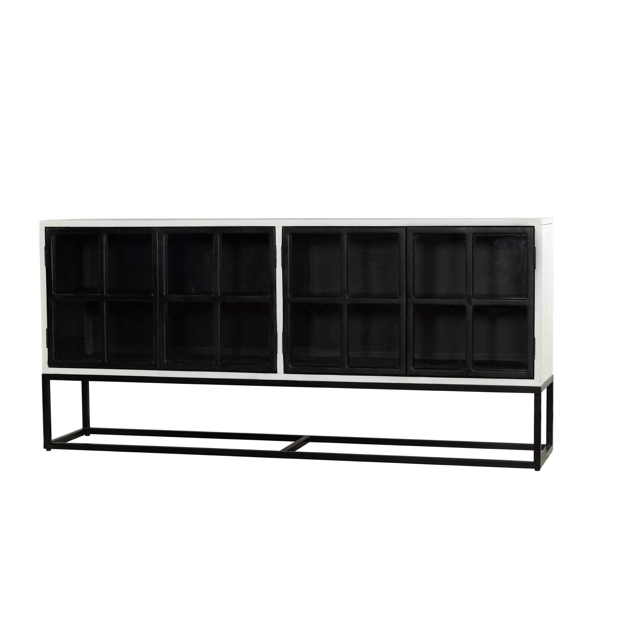 Caged Sideboard - White Centre (Limited Edition) - Central Designs