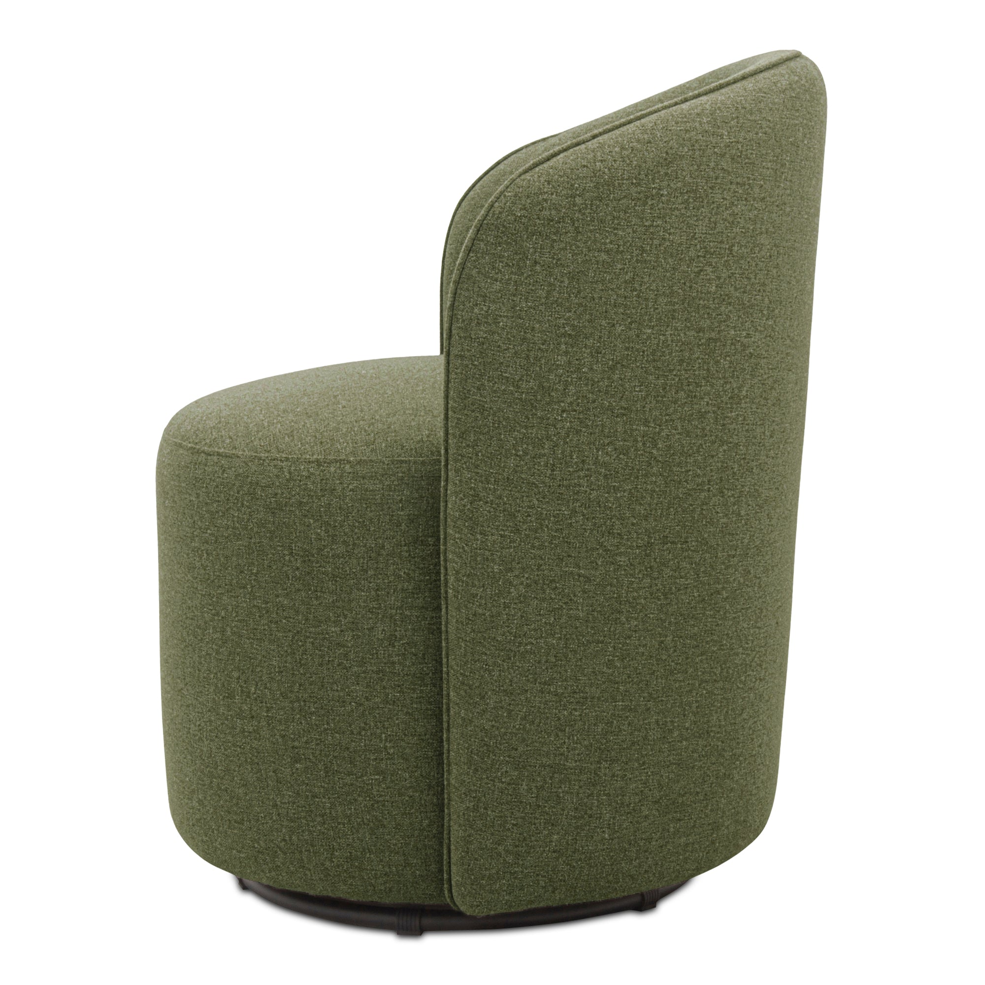 Sylvie Outdoor Swivel Dining Chair Green