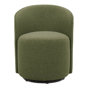 Sylvie Outdoor Swivel Dining Chair Green