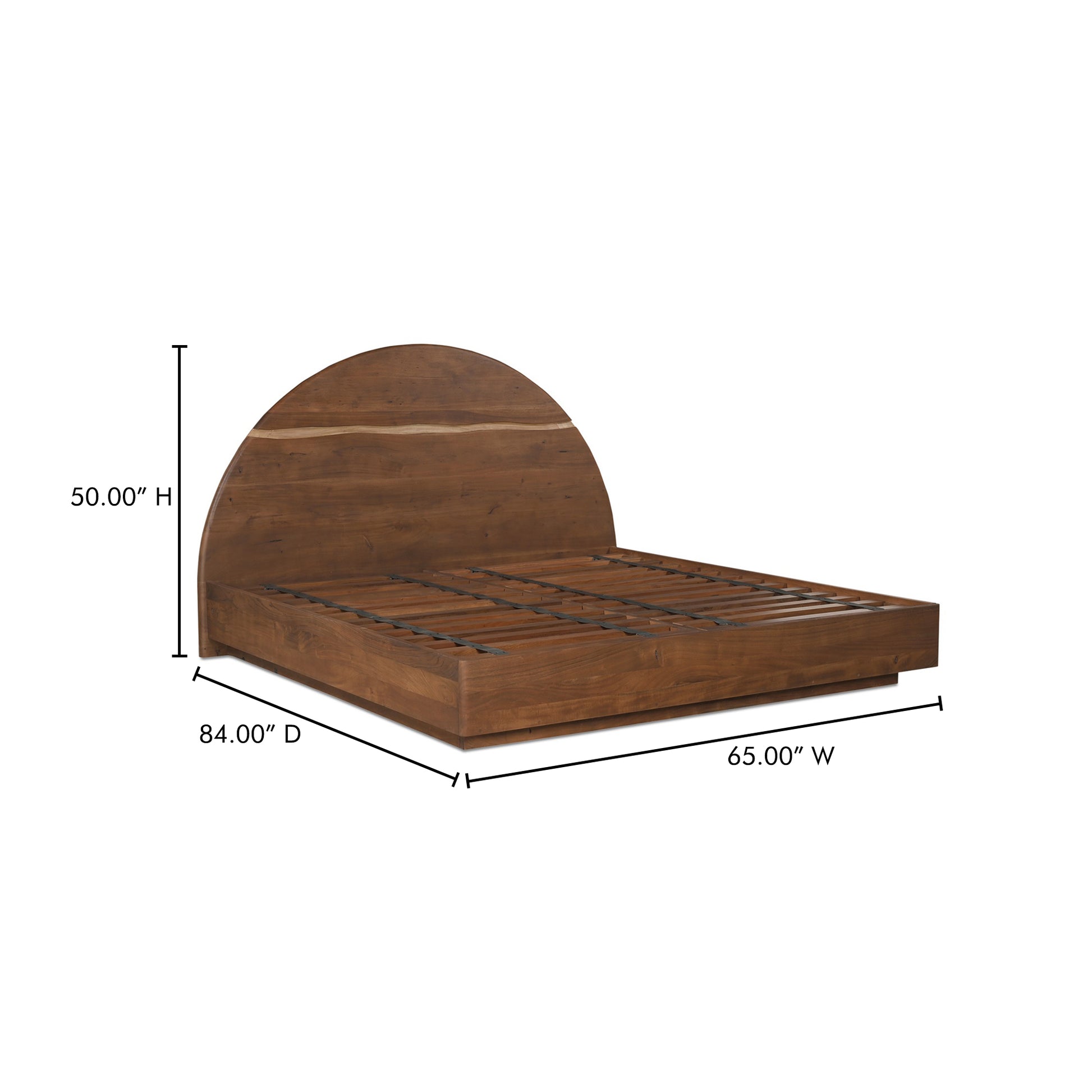 Watson Queen Bed Brown - Central Designs