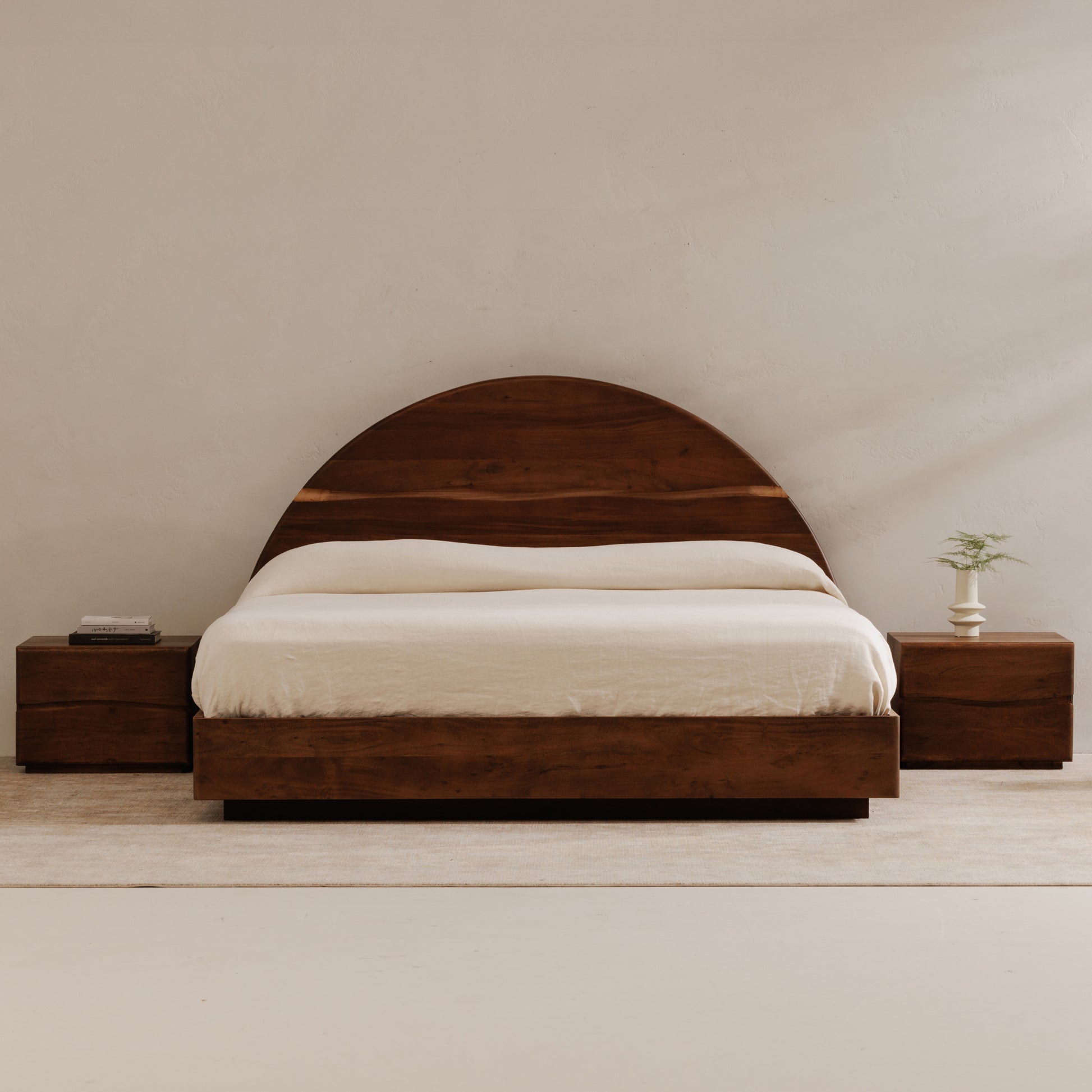 Watson King Bed Brown - Central Designs
