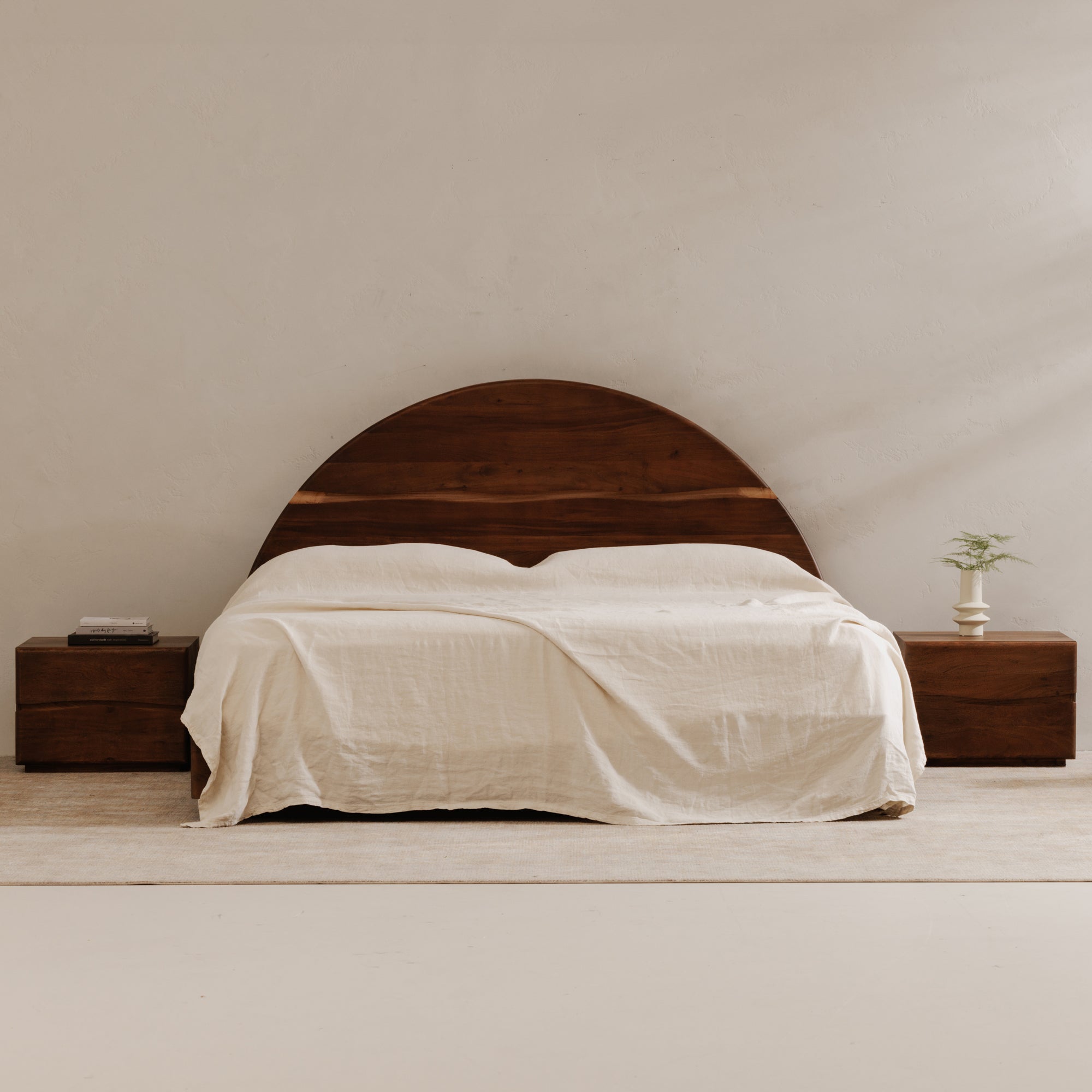 Watson King Bed Brown - Central Designs