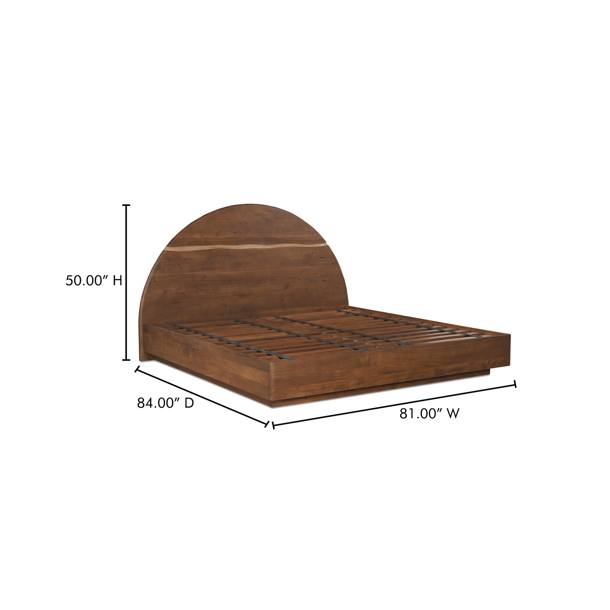 Watson King Bed Brown - Central Designs