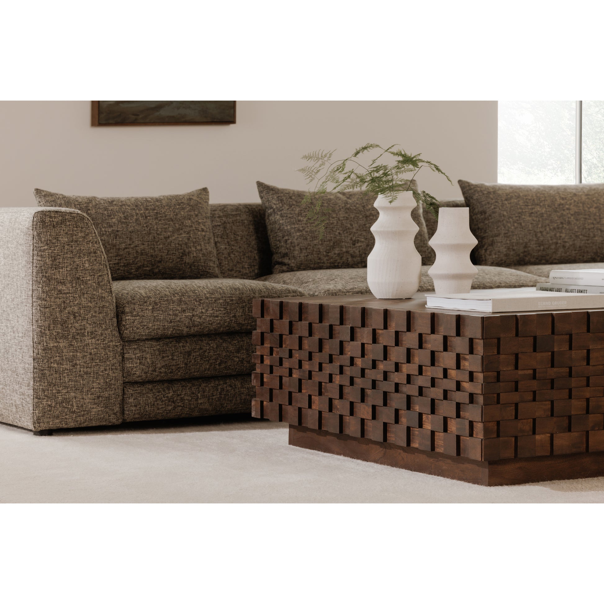 Easton Storage Coffee Table Brown - Central Designs
