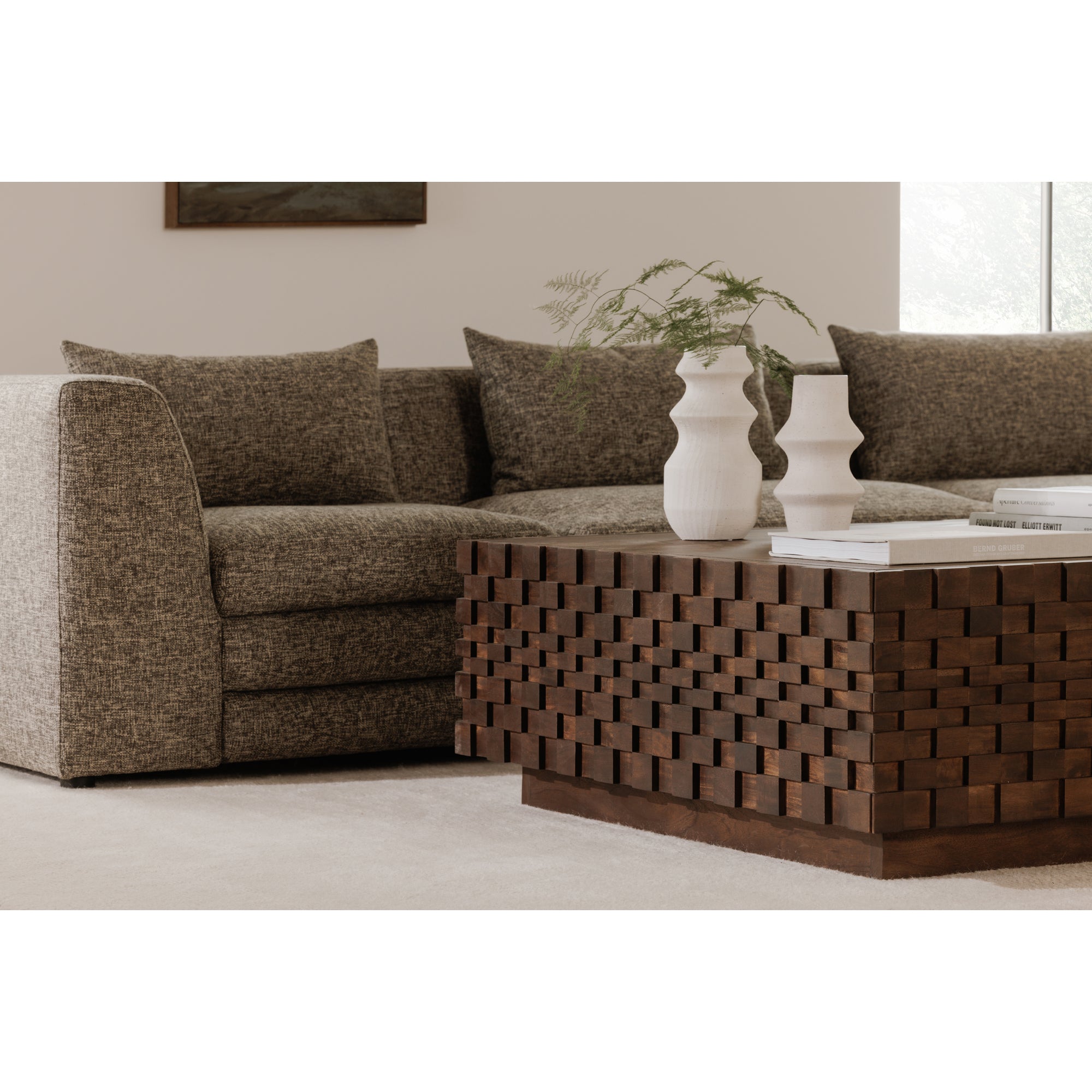 Easton Storage Coffee Table Brown - Central Designs