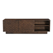 Easton Media Cabinet Brown - Central Designs