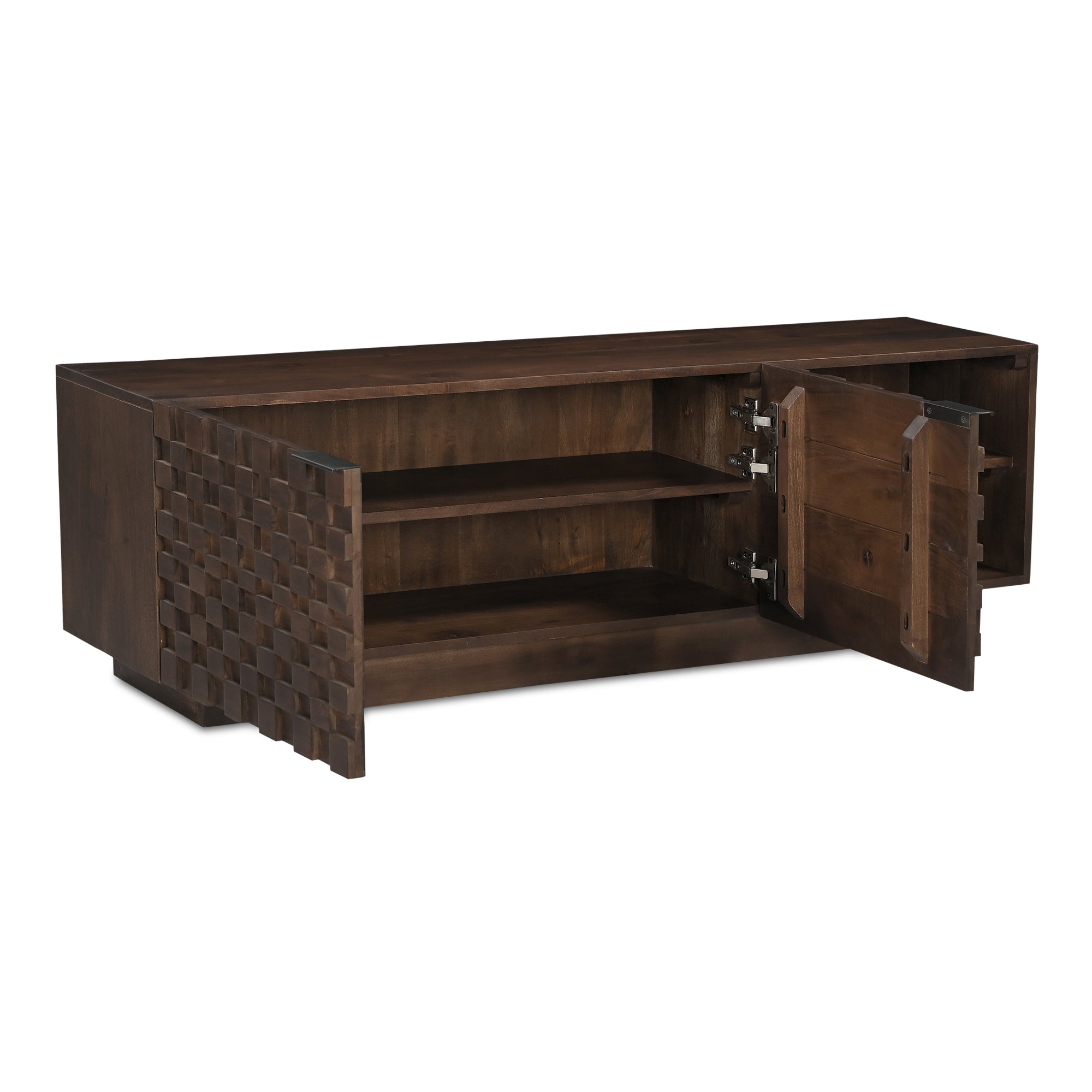 Easton Media Cabinet Brown - Central Designs