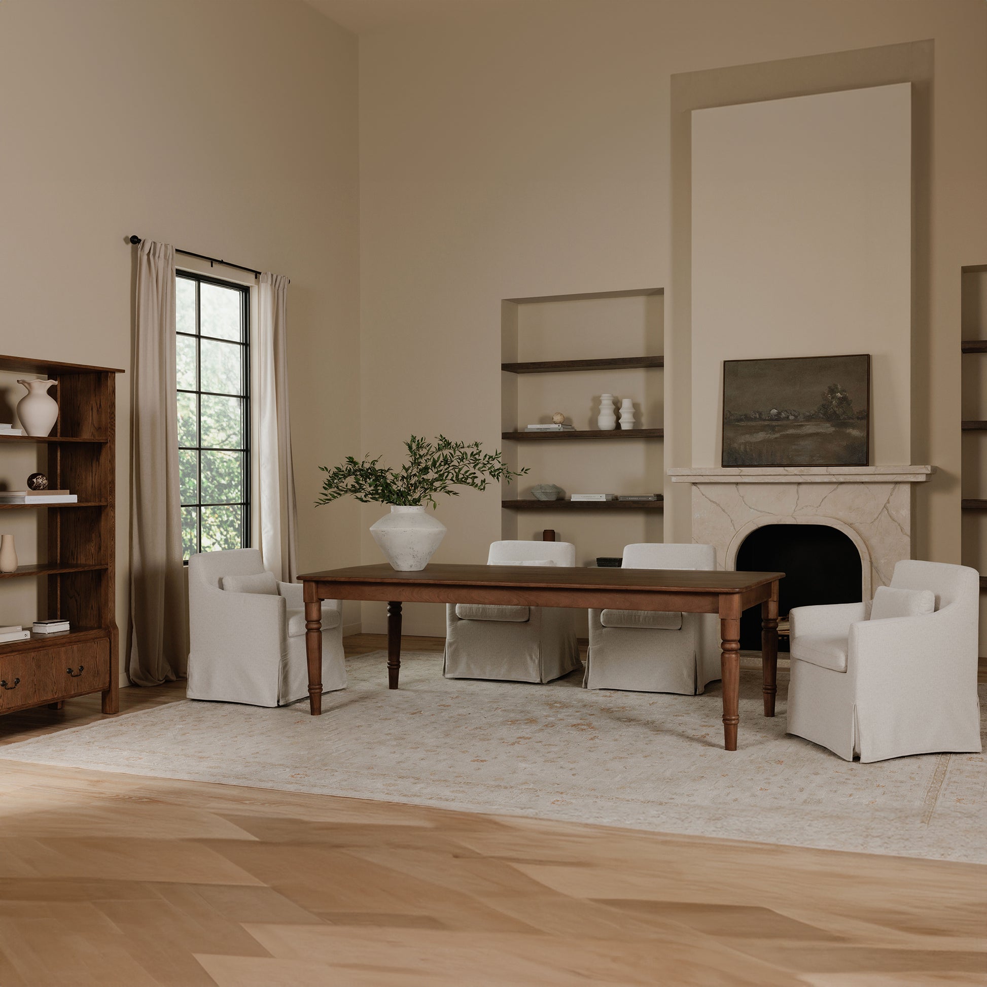 Russet Dining Table Brown - Central Designs