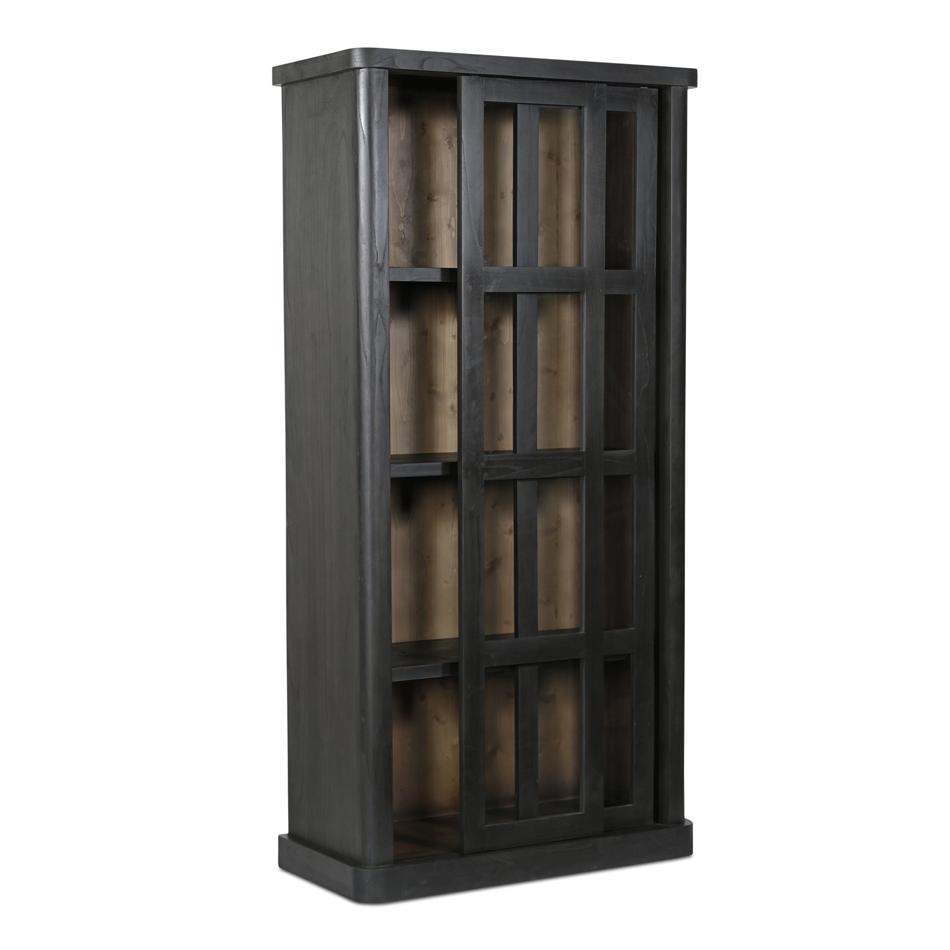 Mona Tall Cabinet Black - Central Designs