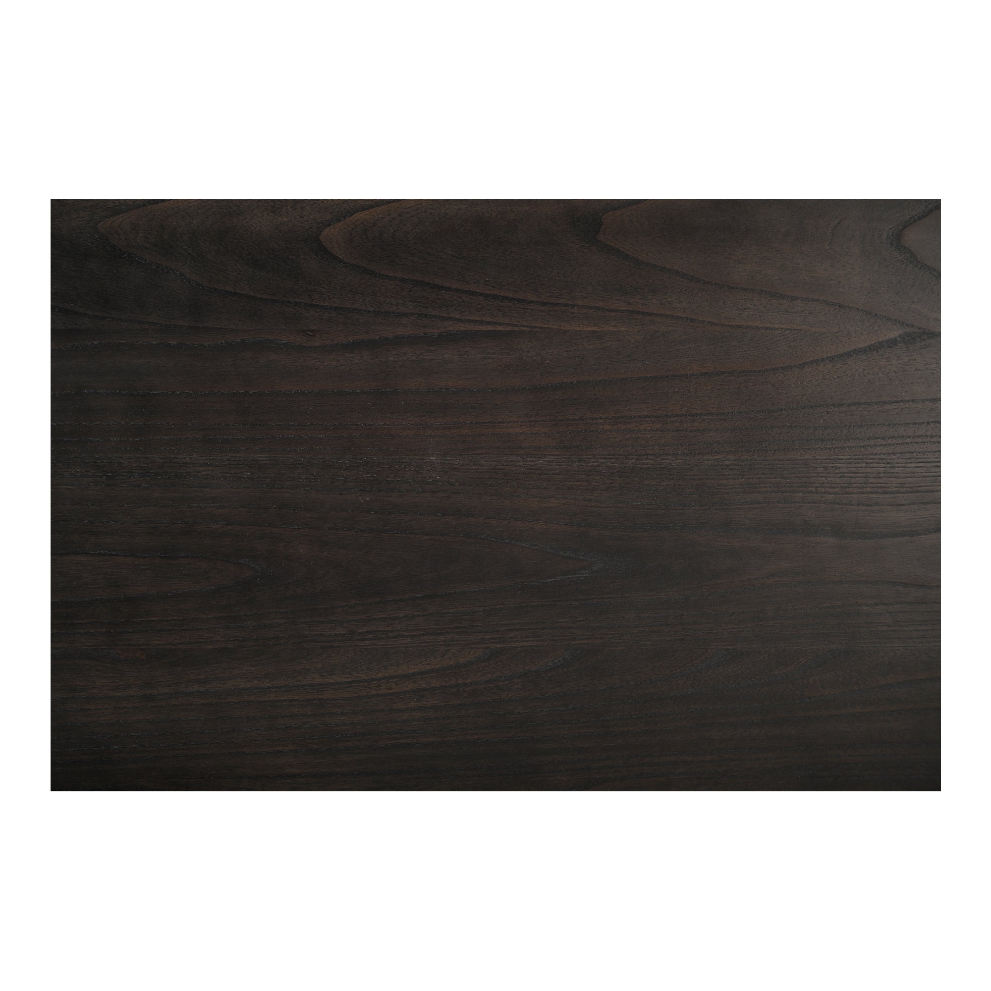 Glenn Oval Dining Table Dark Brown