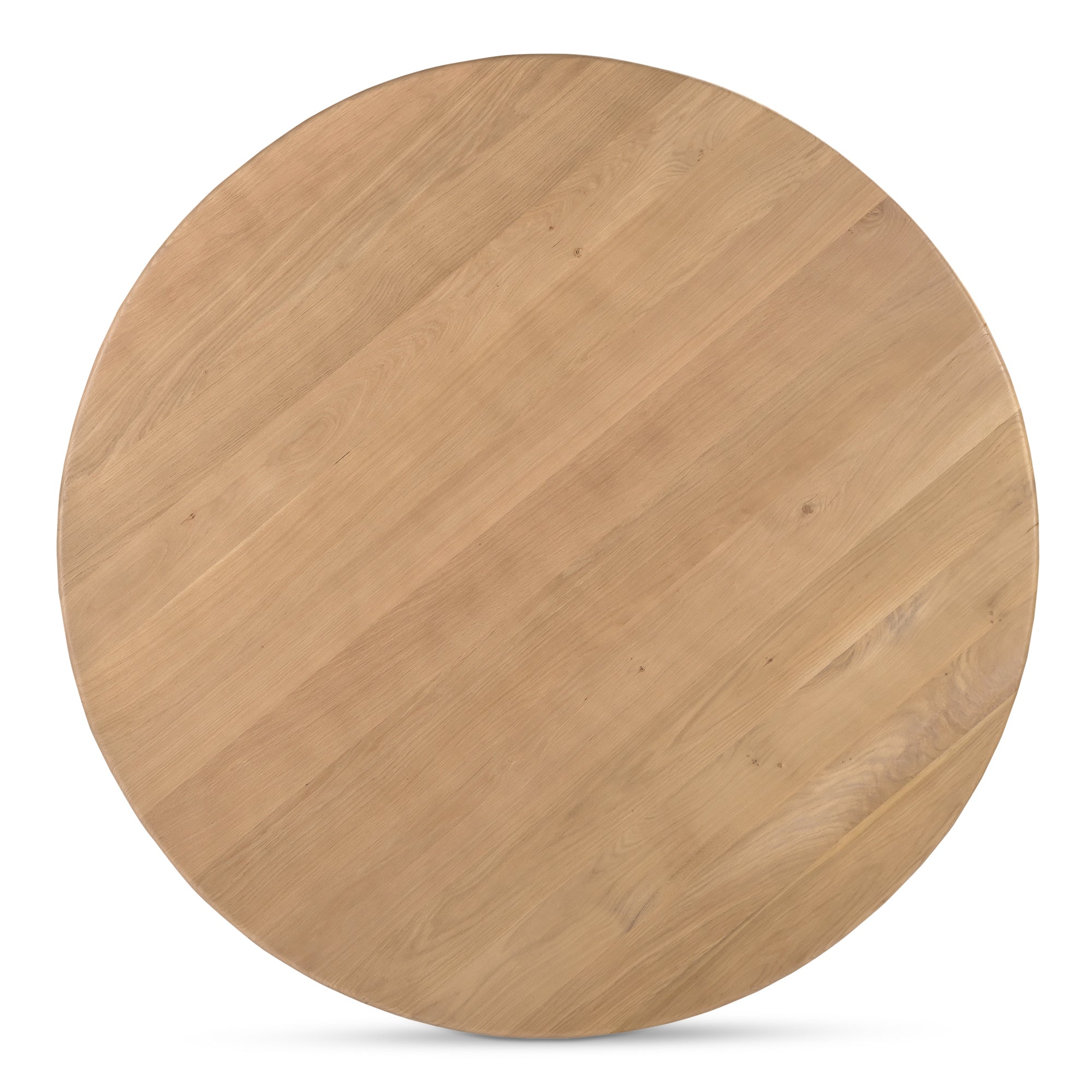Treccia Round Dining Table Oak