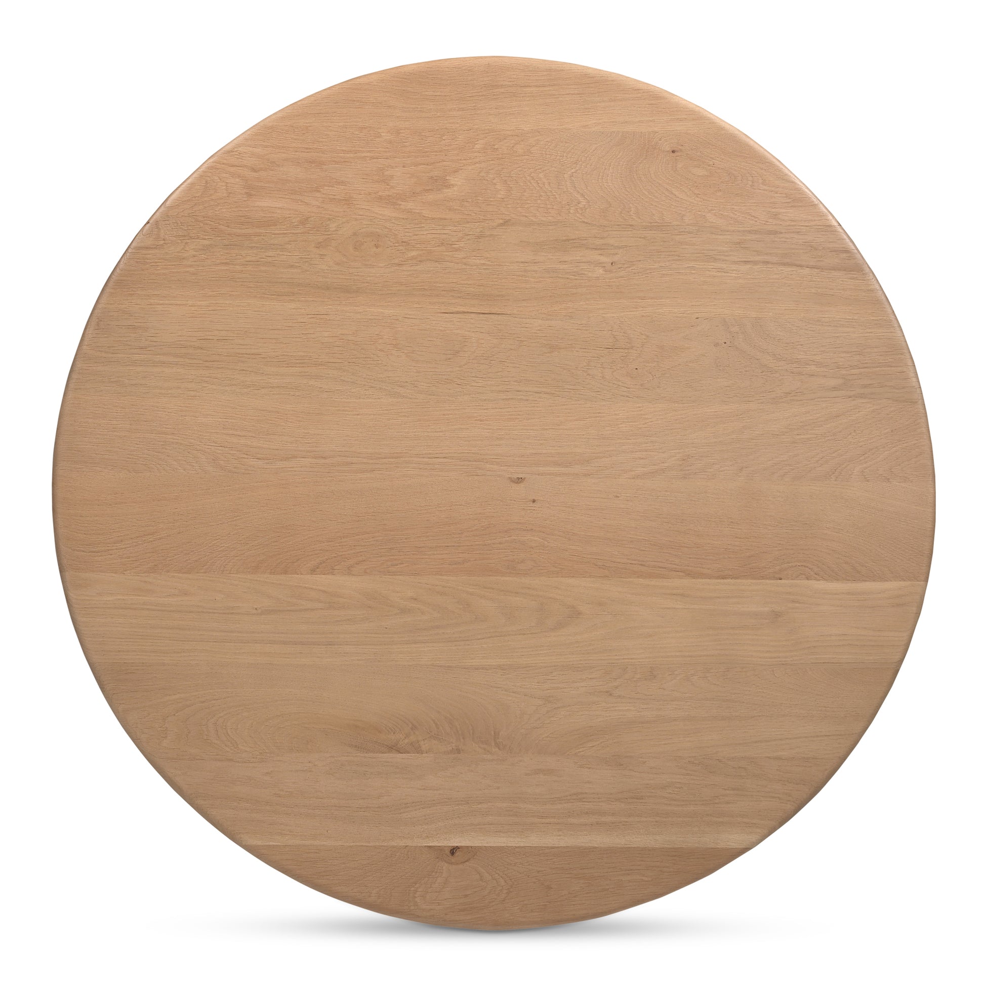 Treccia Round Coffee Table Oak - Central Designs