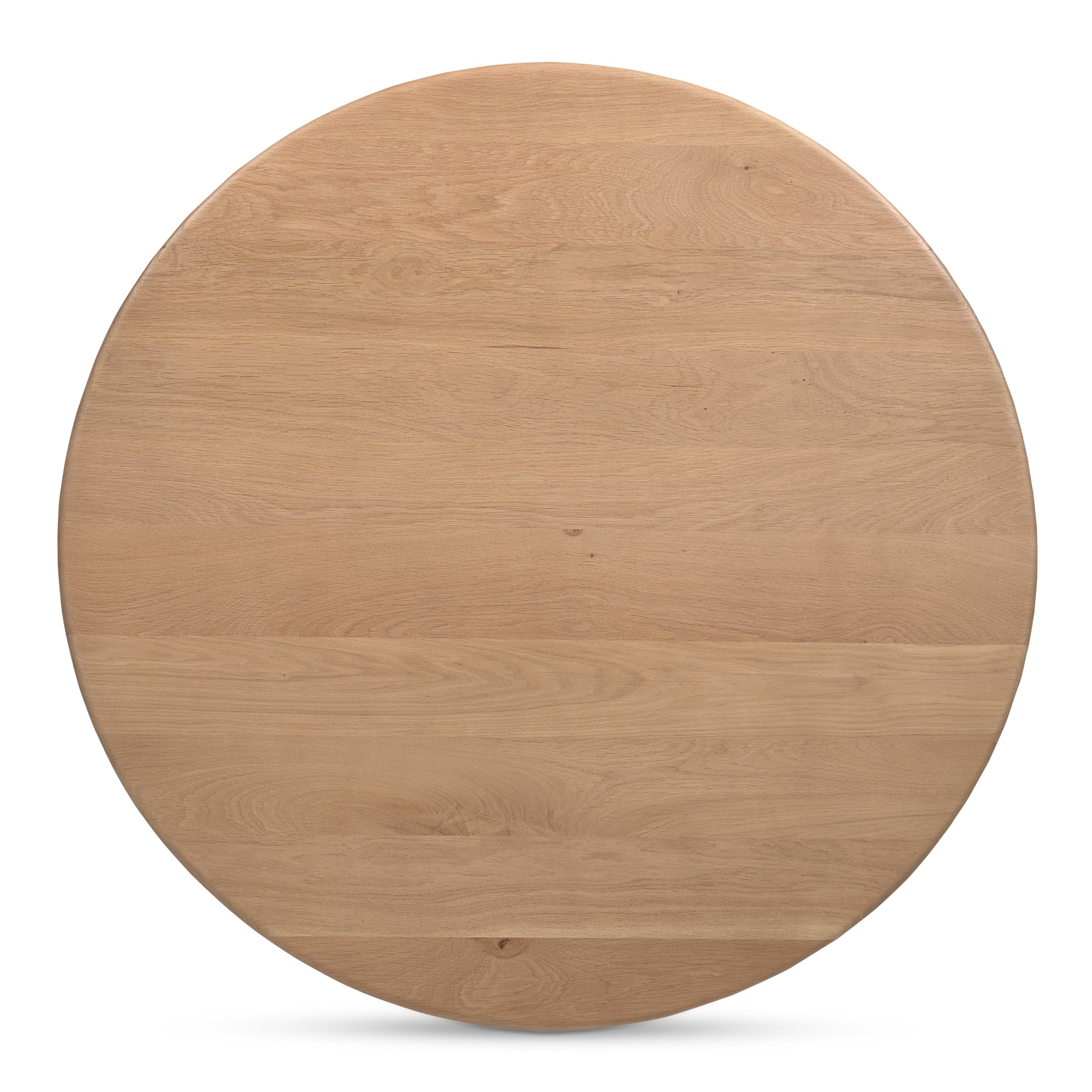 Treccia Round Coffee Table Oak - Central Designs