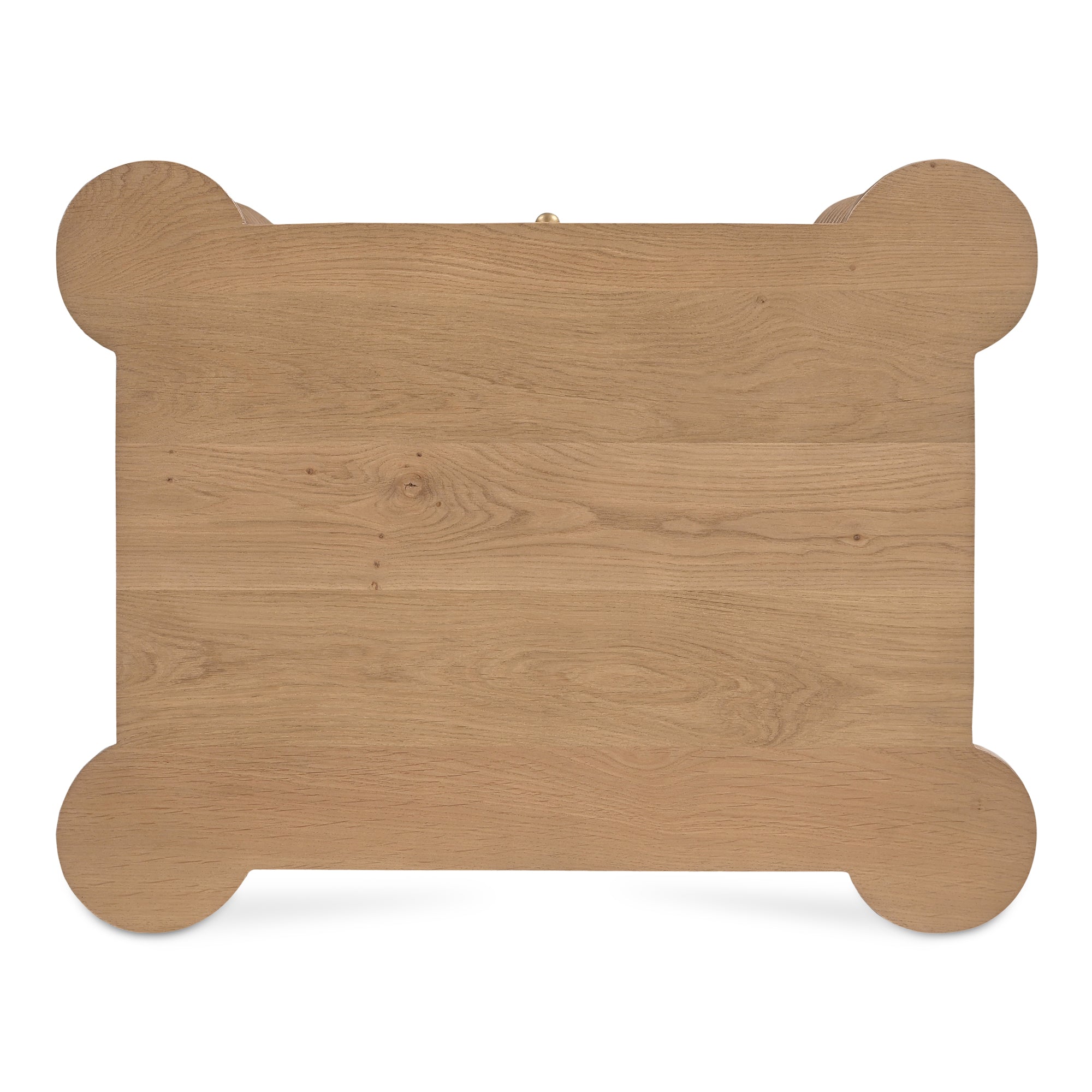 Treccia 2 Drawer Nightstand Oak