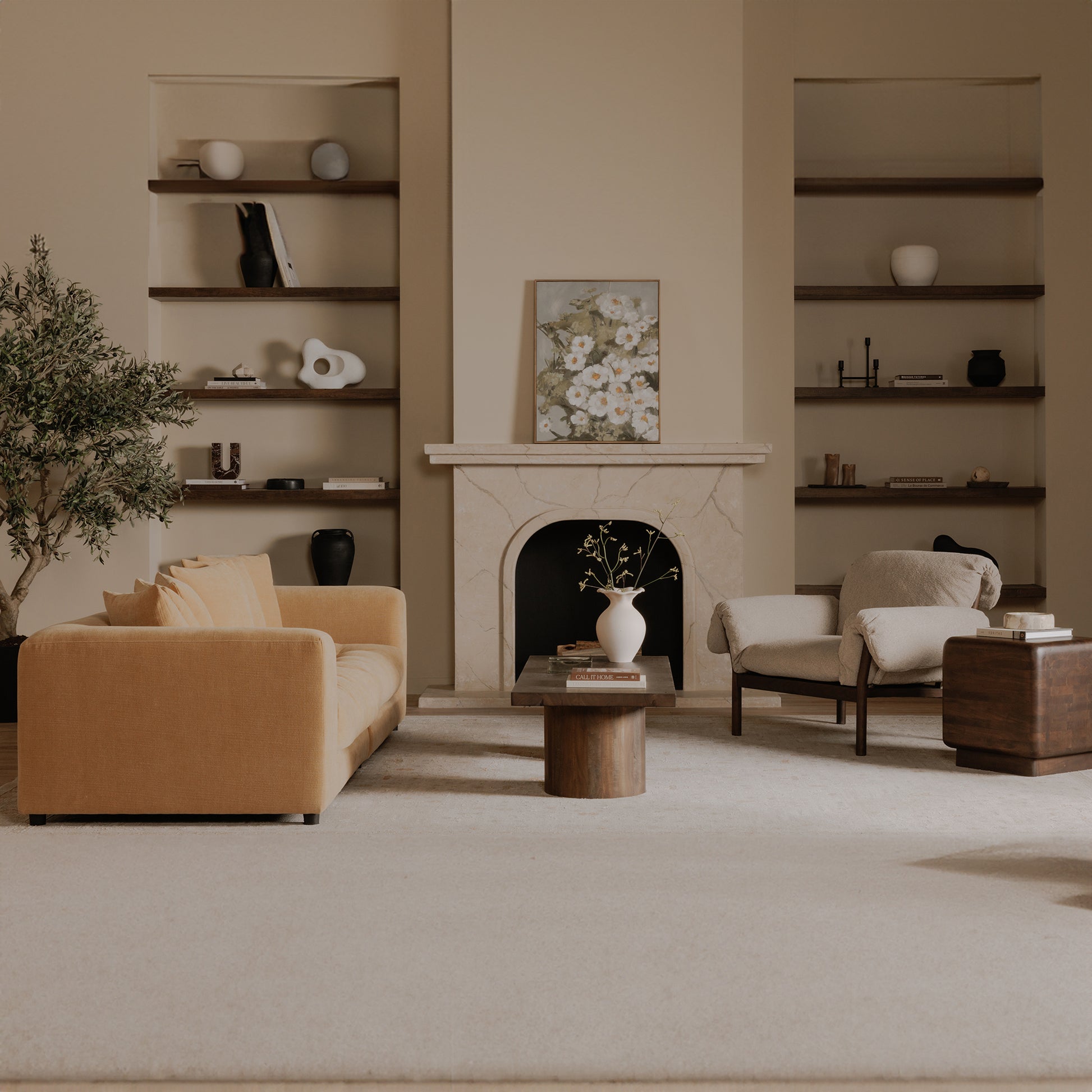 Hadley Coffee Table Warm Brown - Central Designs