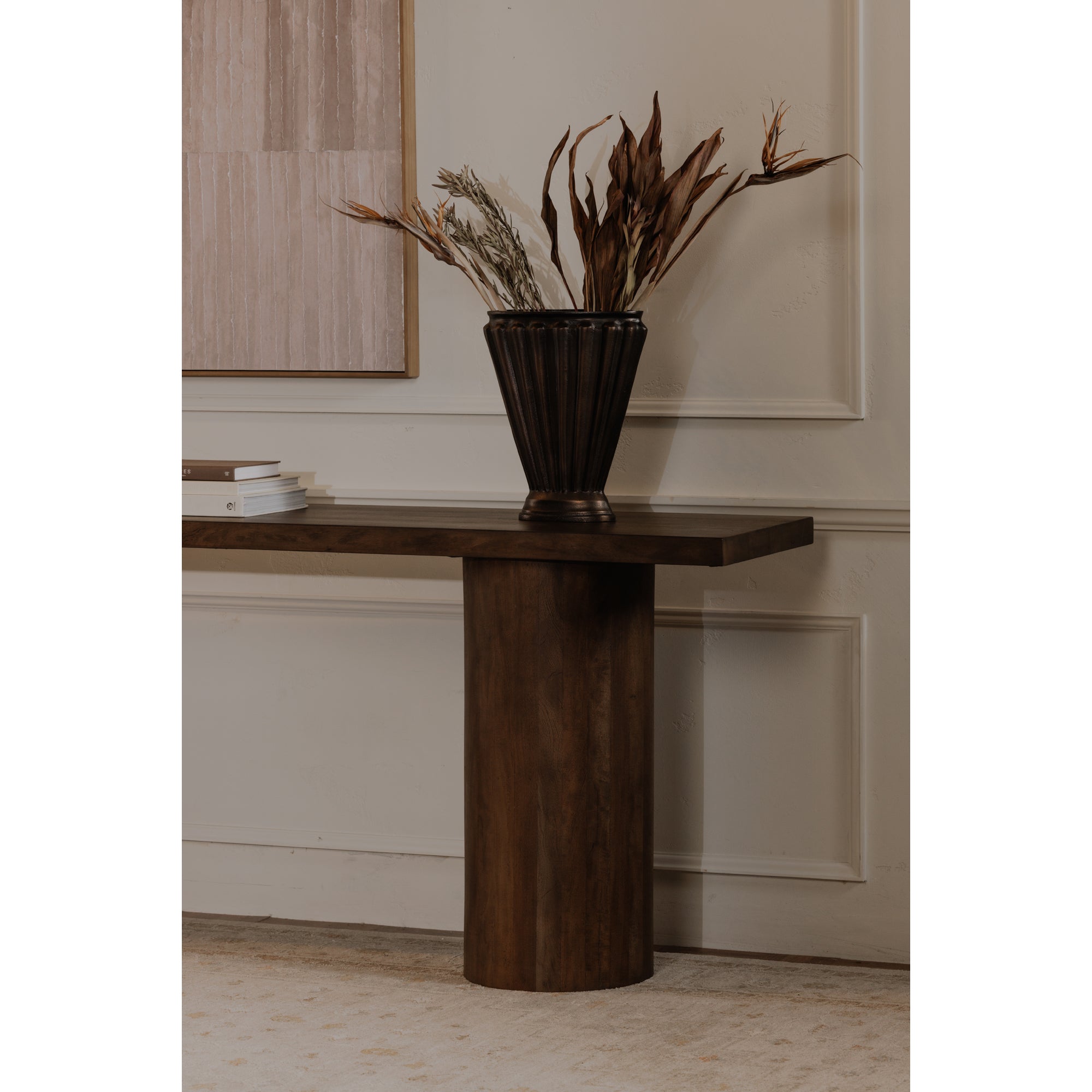 Hadley Console Table Warm Brown - Central Designs