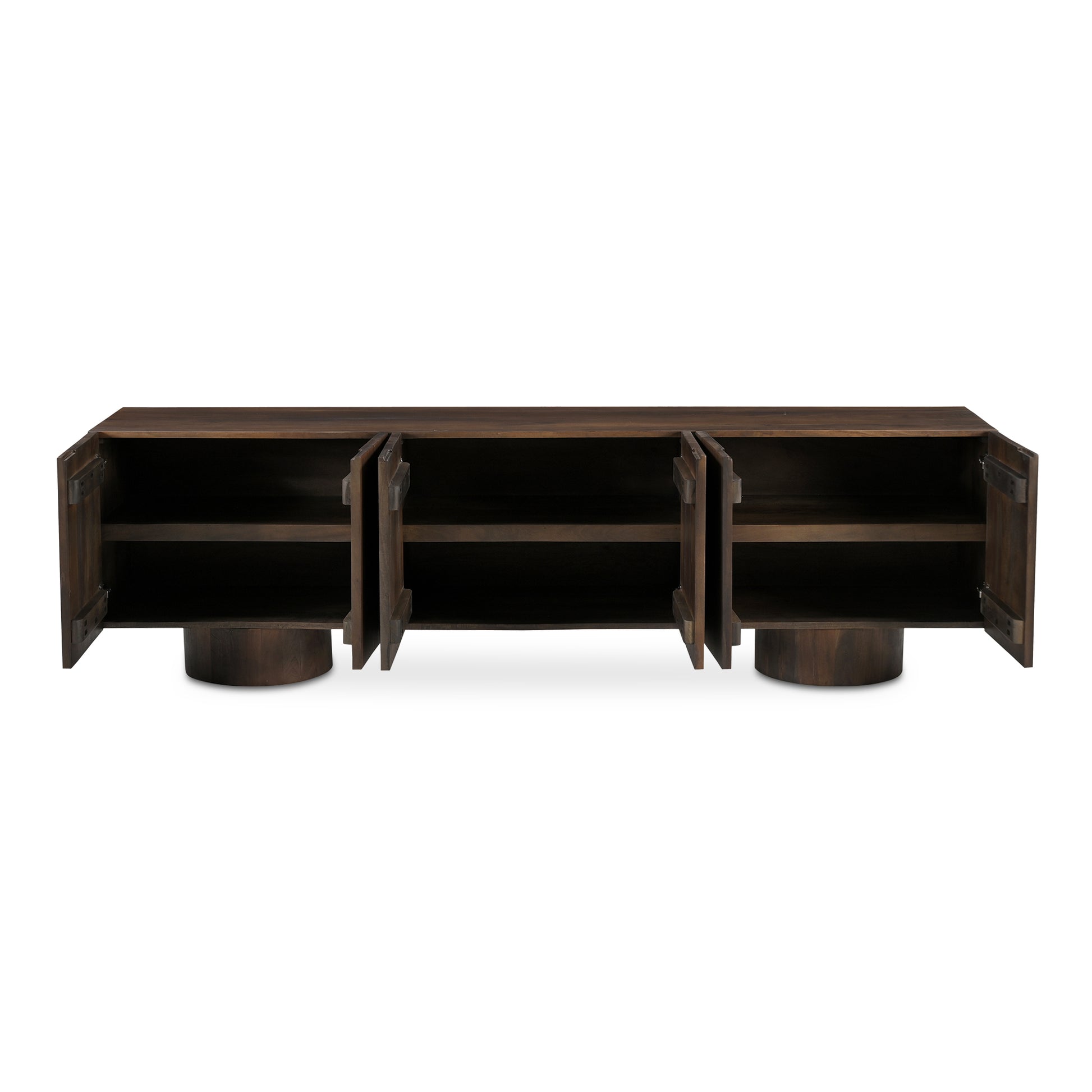 Hadley Media Unit Warm Brown - Central Designs