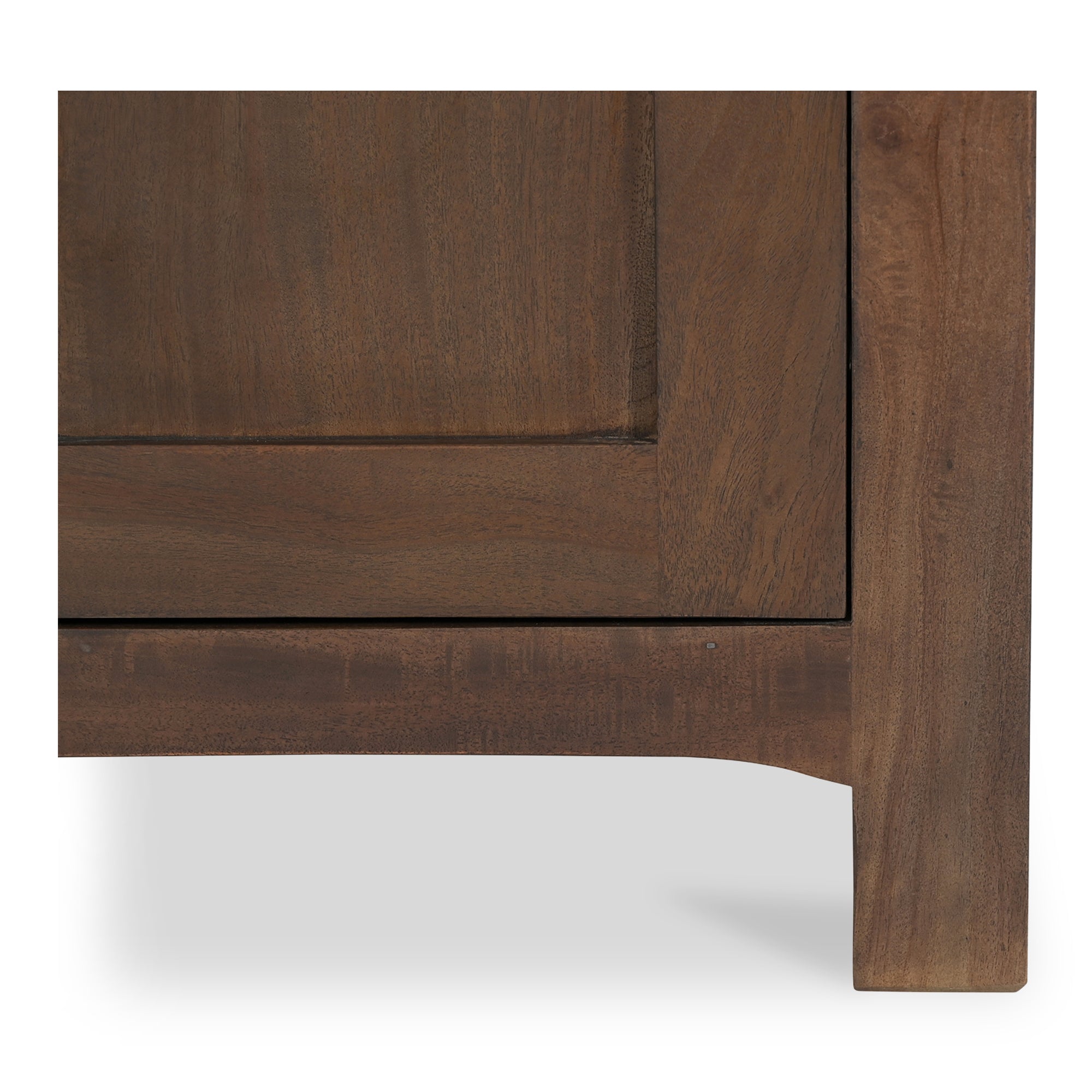 Gene Charging Nightstand Dark Brown