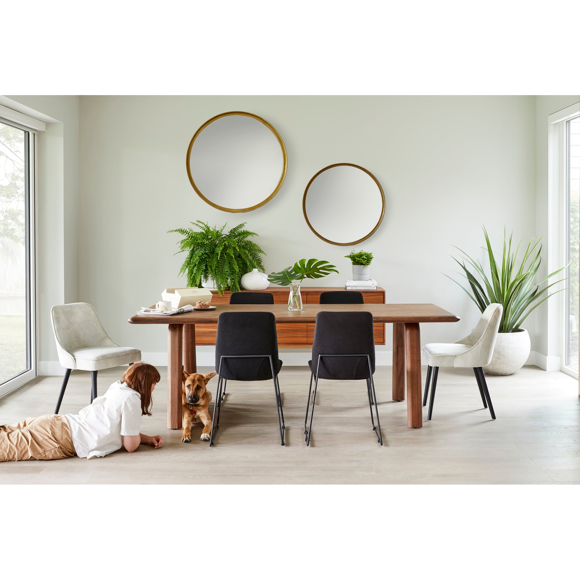 Malibu Dining Table Walnut - Central Designs