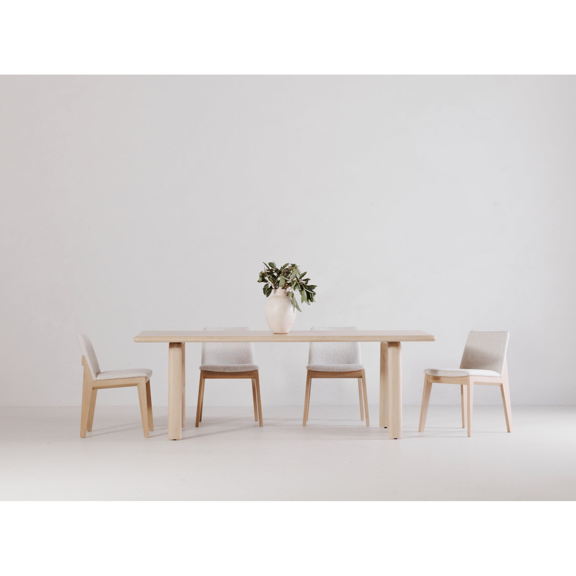 Malibu Dining Table White Oak