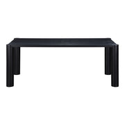 Post Small Dining Table Black