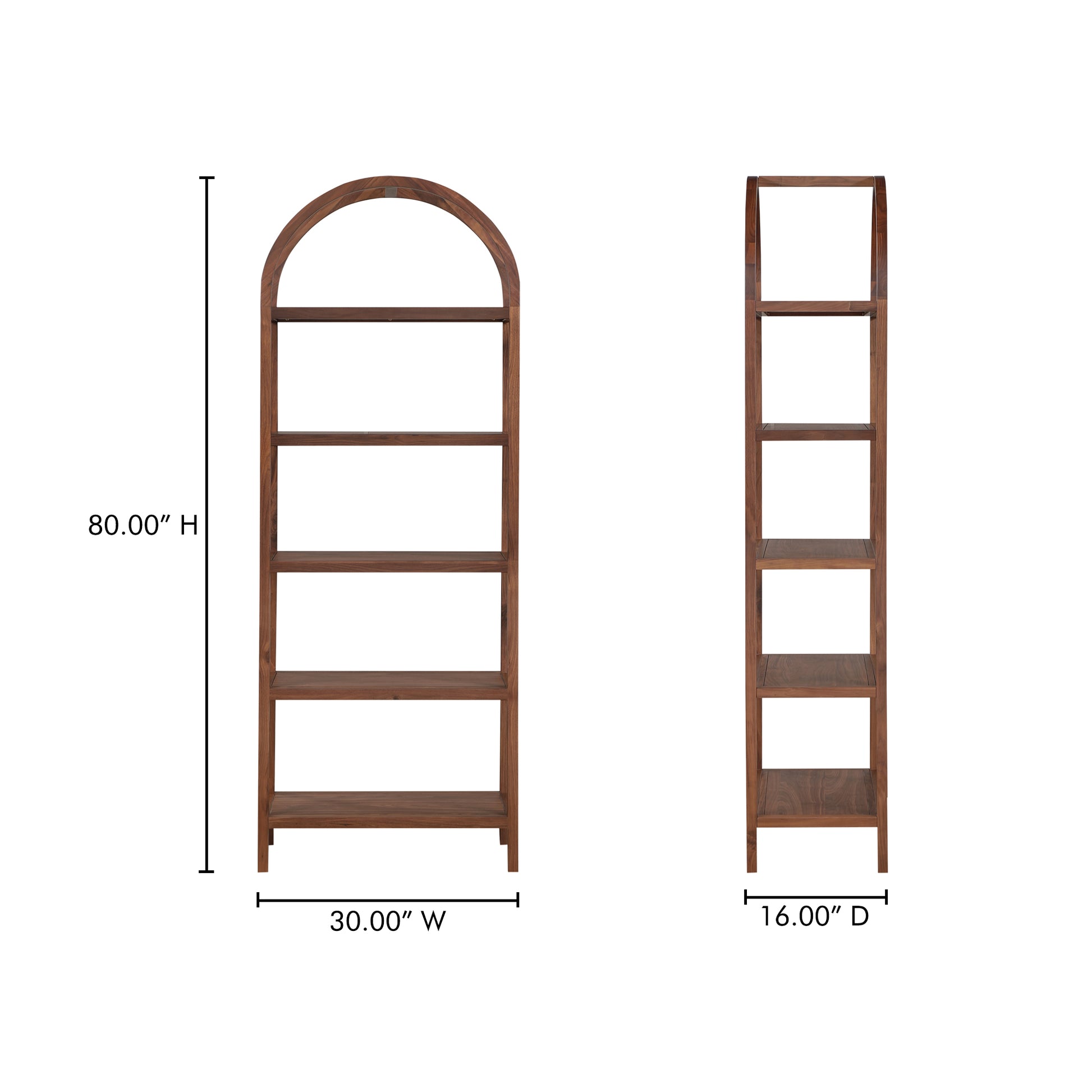 Eero Bookcase Walnut - Central Designs