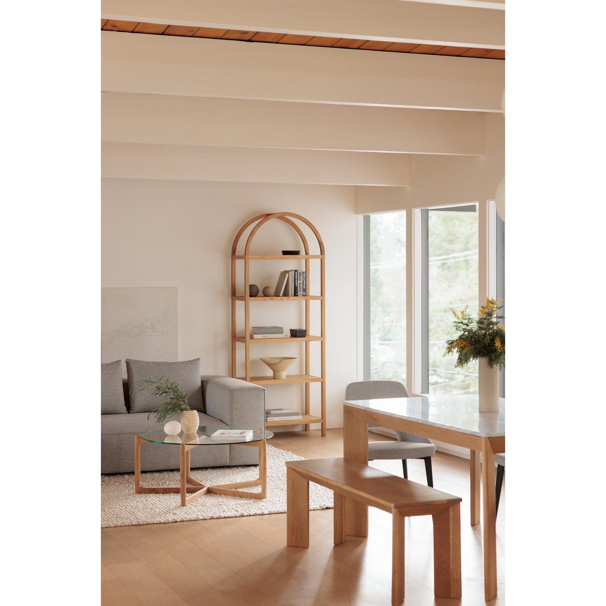 Eero Bookcase Natural - Central Designs