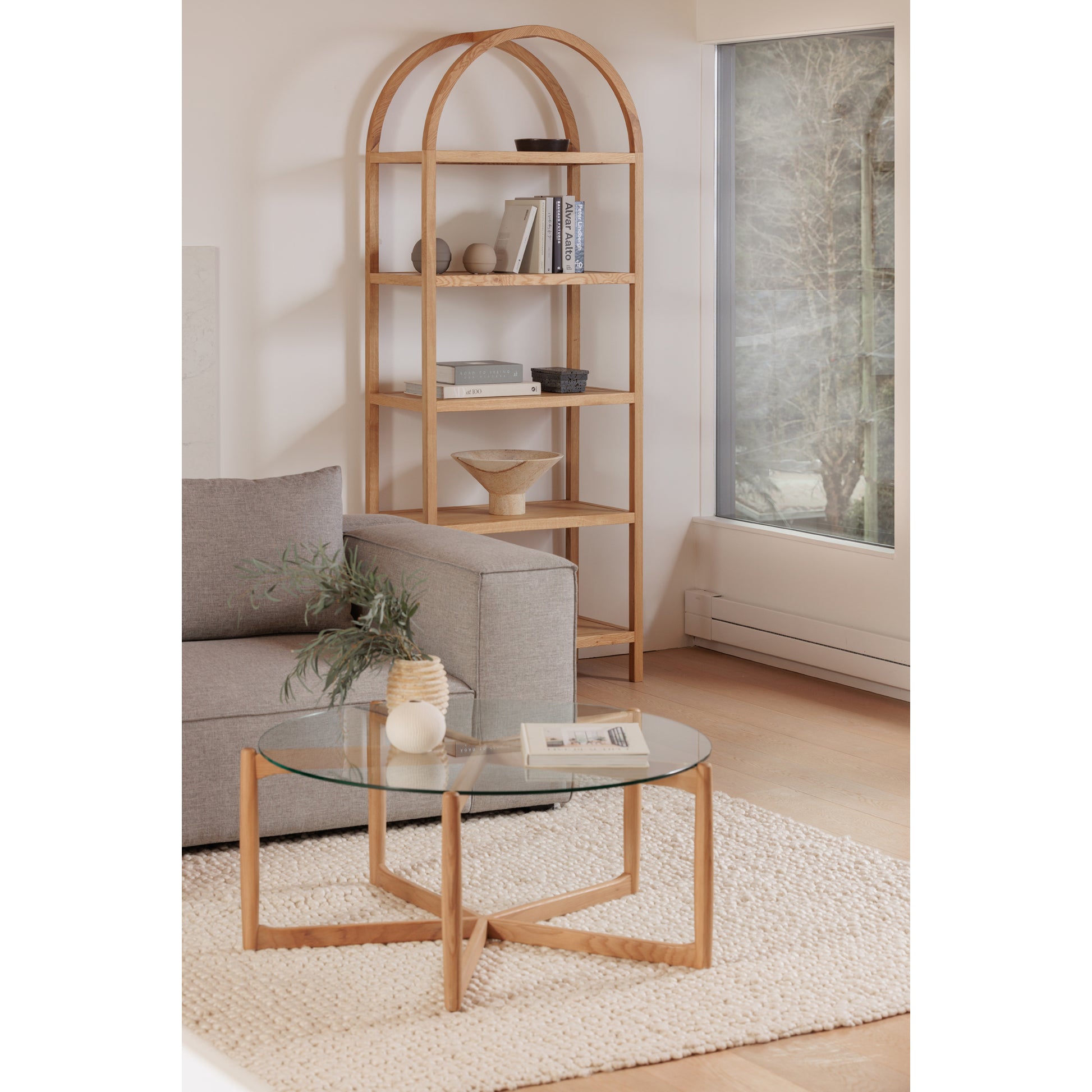Eero Bookcase Natural - Central Designs