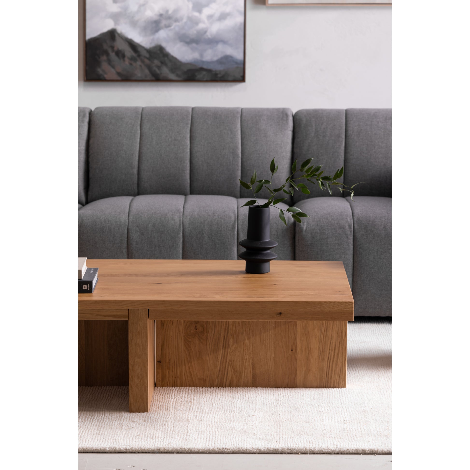 Folke Rectangular Coffee Table Natural - Central Designs